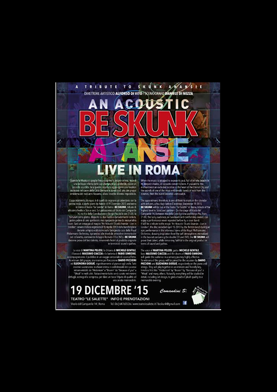 AN ACOUSTIK BE SKUNK ANANSIE LIVE IN ROMA