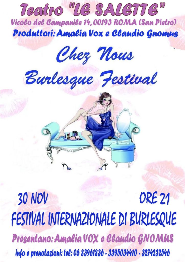 Chez Nous Burlesque Festival